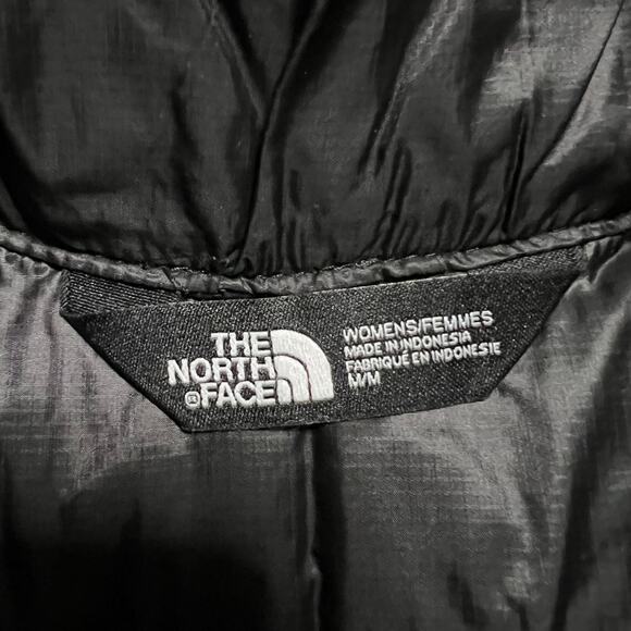 The North Face Vest Womens Medium Thermoball Trekker Trek Puffer Jacket Black - Picture 8 of 10